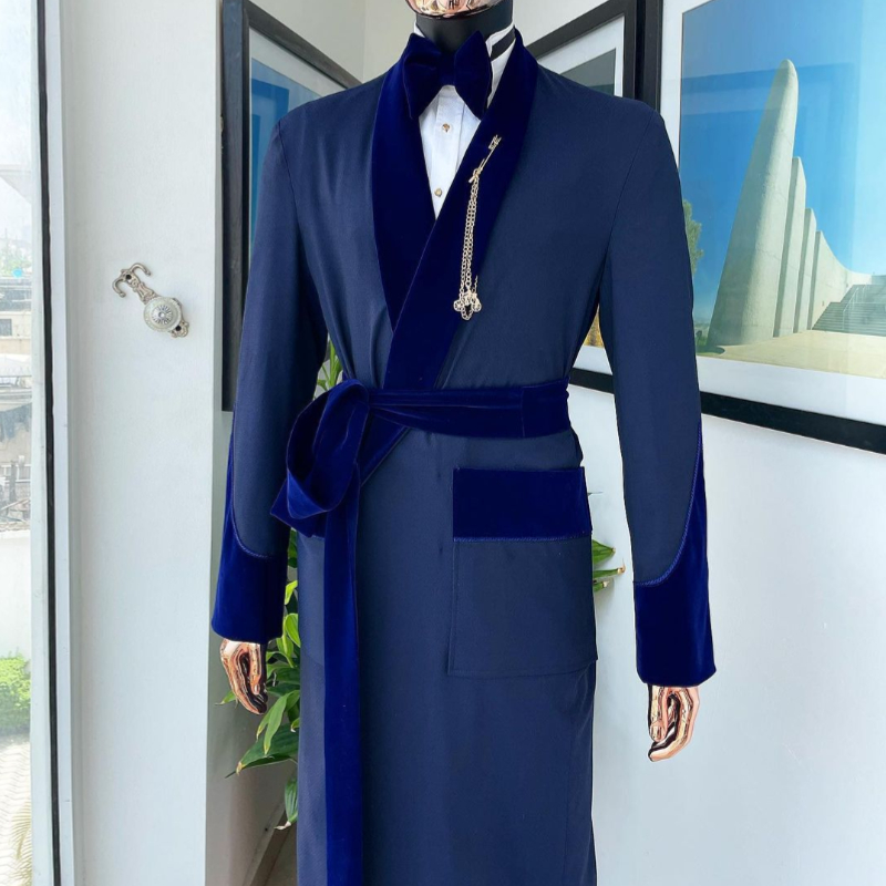 Men Formal Wear Jacket - Tailor Made Royal Blue Men Suit
