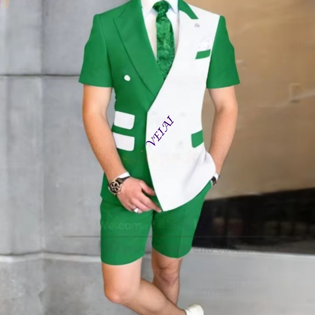 Summer Men's 2-Piece Casual Su - đánh giá và giá Men Formal Wear In Summer