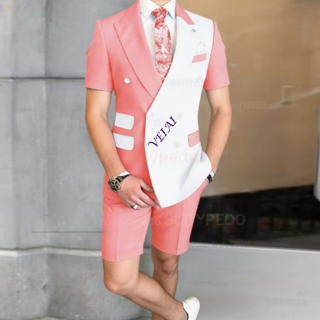 Summer Men's 2-Piece Casual Su - đánh giá và giá Men Formal Wear In Summer