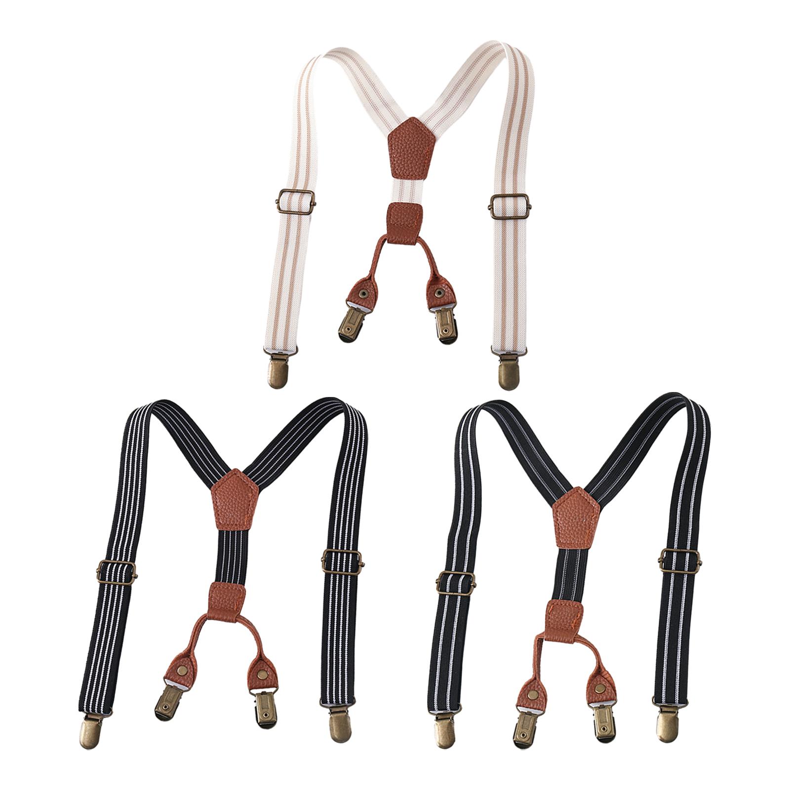 Boys Girls Elastic Suspenders  - đánh giá và giá Suspender Clip Formal