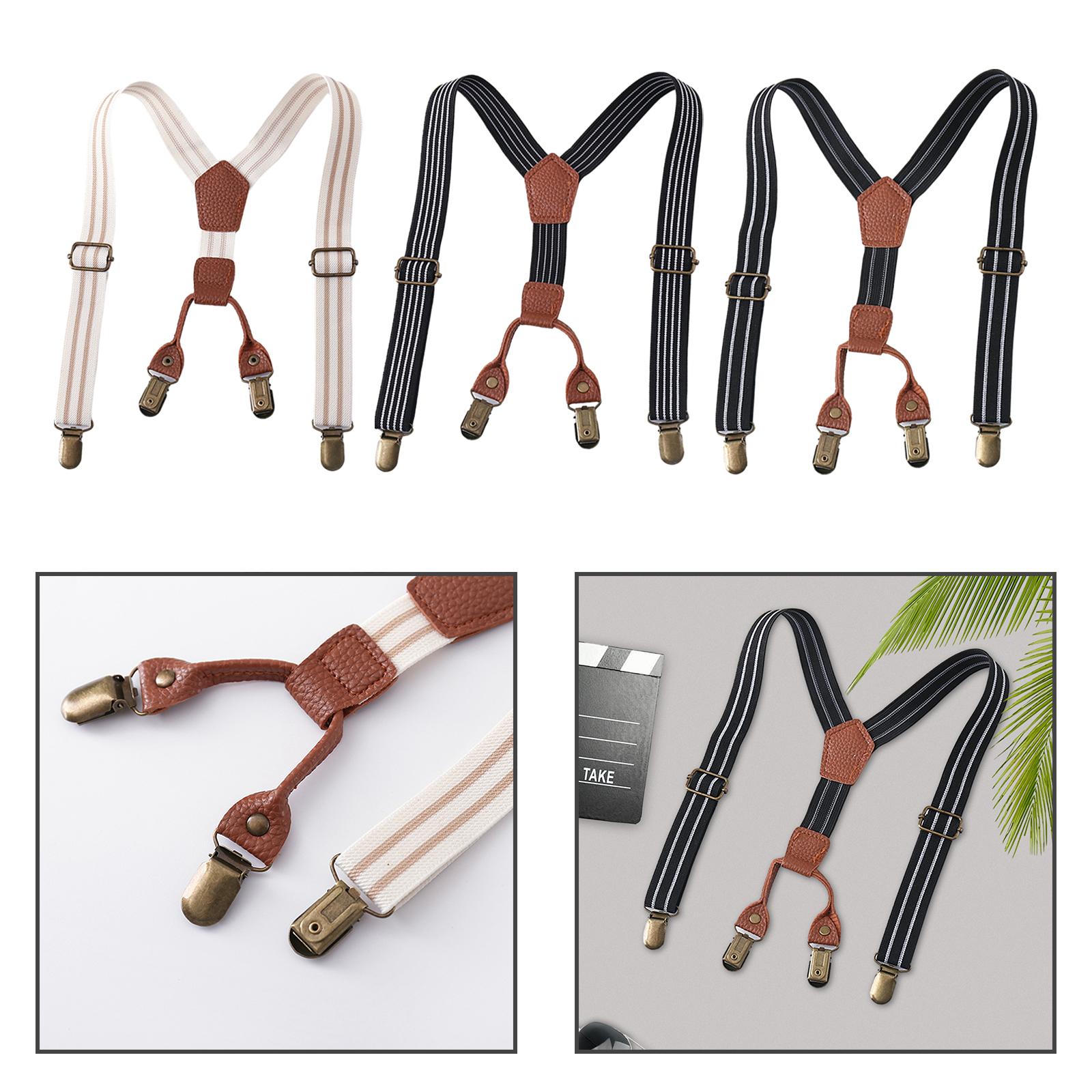 Boys Girls Elastic Suspenders  - đánh giá và giá Suspender Clip Formal