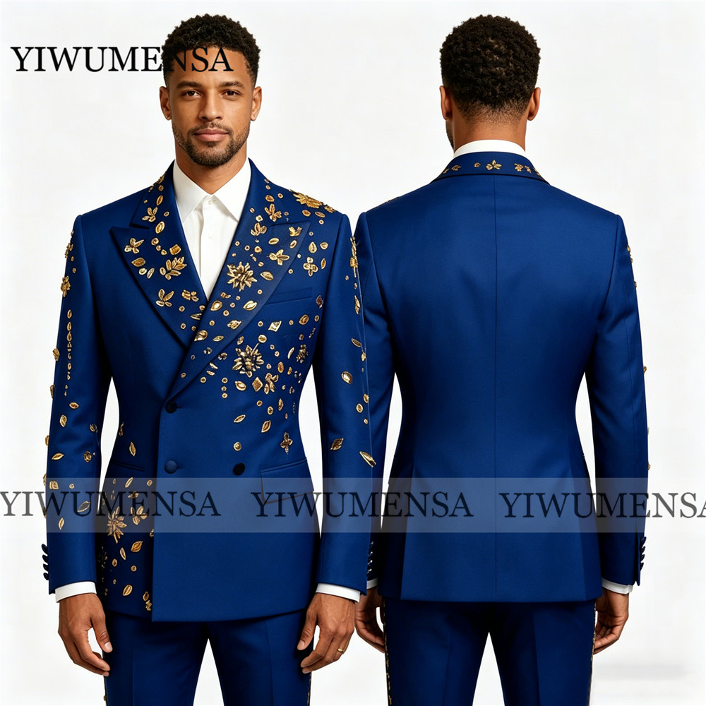 Brilliant Royal Blue Suits Men - đánh giá và giá Men'S Formal Wear Jewelry