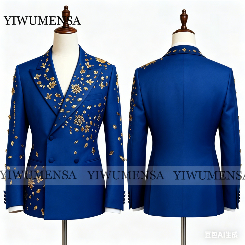 Brilliant Royal Blue Suits Men - đánh giá và giá Men'S Formal Wear Jewelry
