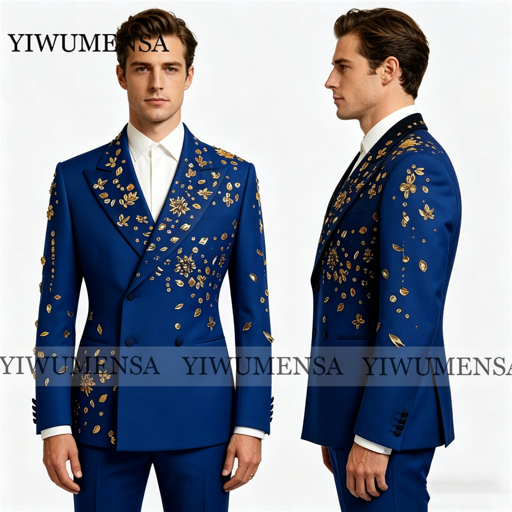 Brilliant Royal Blue Suits Men - đánh giá và giá Men'S Formal Wear Jewelry