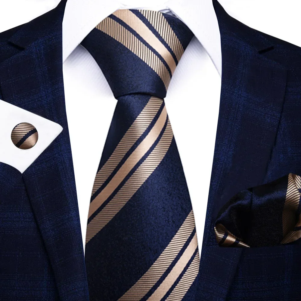 High-grade Polyester Silk Tie  - đánh giá và giá Men Formal Wear With Scarf