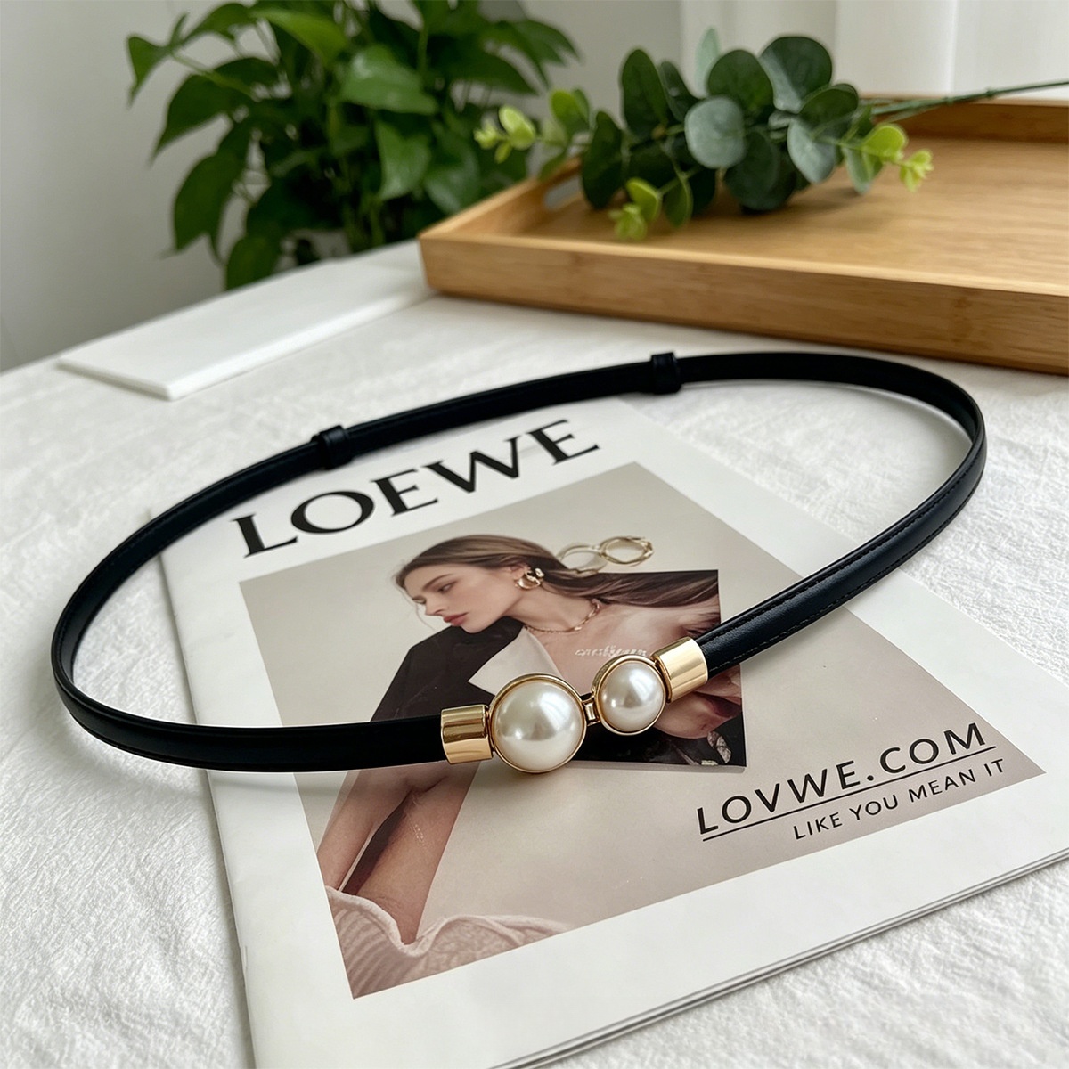 Women's Thin PU Leather Waist  - đánh giá và giá Formal Belt Leather Thin
