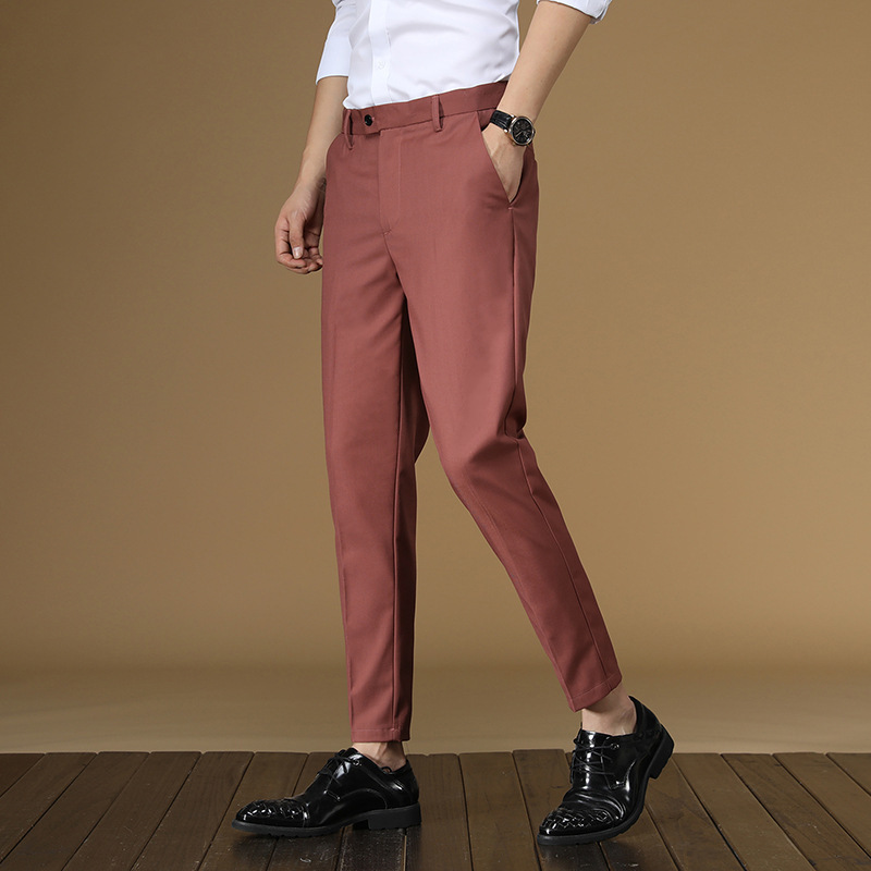 Bộ Đồ Mùa Hè Quần Áo Đỏ Quần K - đánh giá và giá Men Formal Wear In Summer
