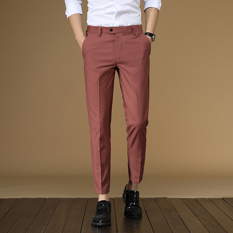Bộ Đồ Mùa Hè Quần Áo Đỏ Quần K - đánh giá và giá Men Formal Wear In Summer