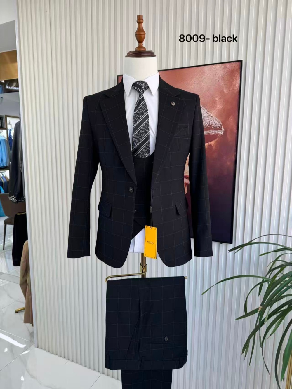 Men's Plaid Tuxedo 3 Pieces Ja - đánh giá và giá Men Formal Wear Jacket