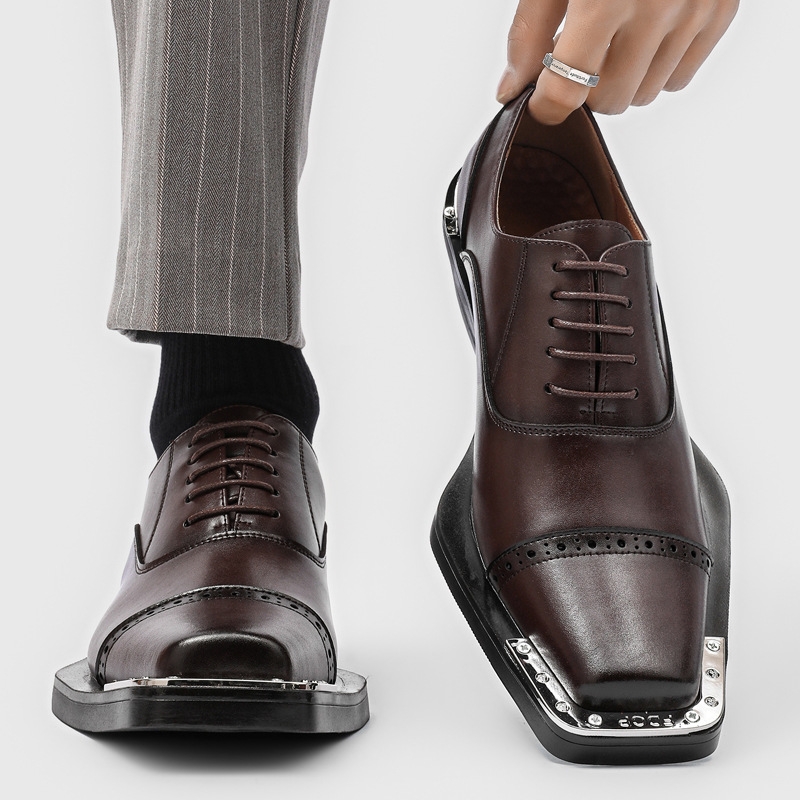 Men's leather shoes - British  - đánh giá và giá Men Formal Wear Look