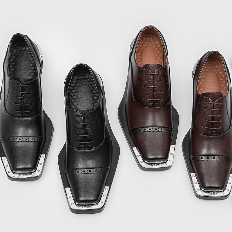 Men's leather shoes - British  - đánh giá và giá Men Formal Wear Look