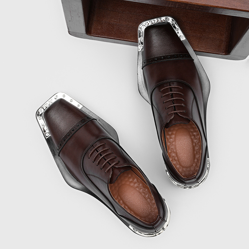 Men's leather shoes - British  - đánh giá và giá Men Formal Wear Look