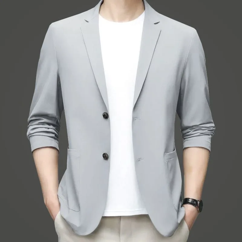 New Summer Men Thin Blazers Bu - đánh giá và giá Men Formal Wear In Summer