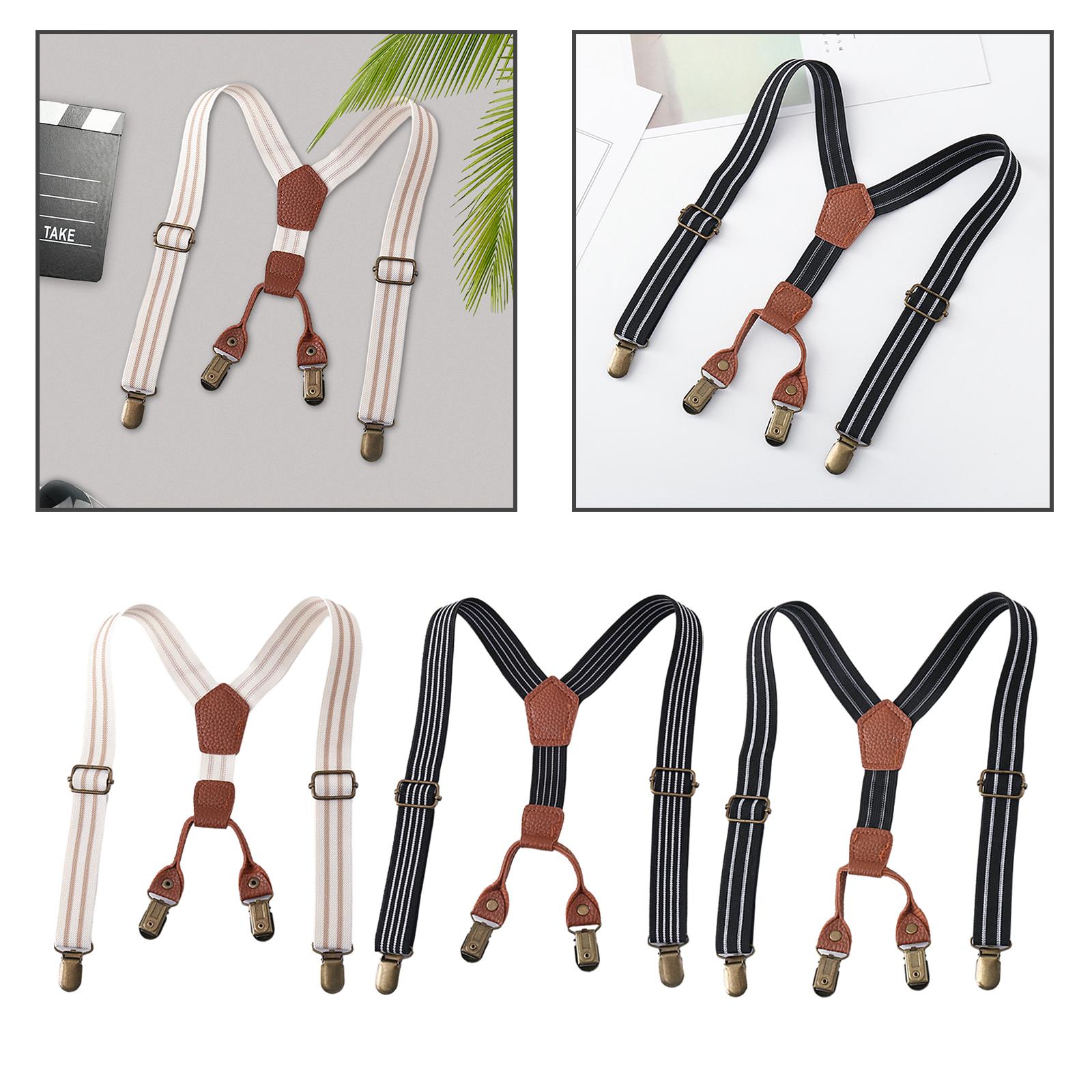 Leather Kids Suspenders for Pa - đánh giá và giá Suspender Clip Formal