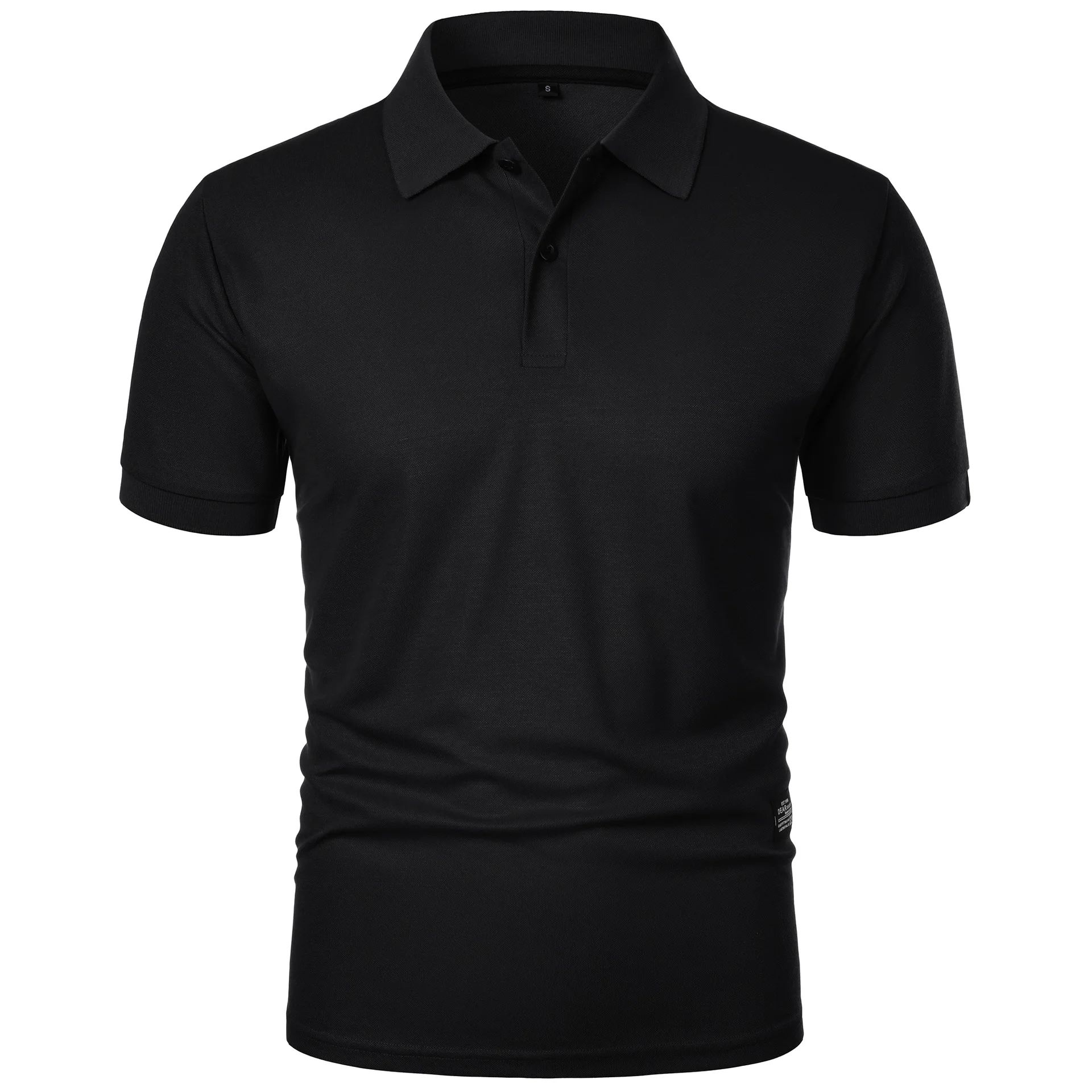 Men's Casual Polo Shirt Black  - đánh giá và giá Men Formal Wear In Summer
