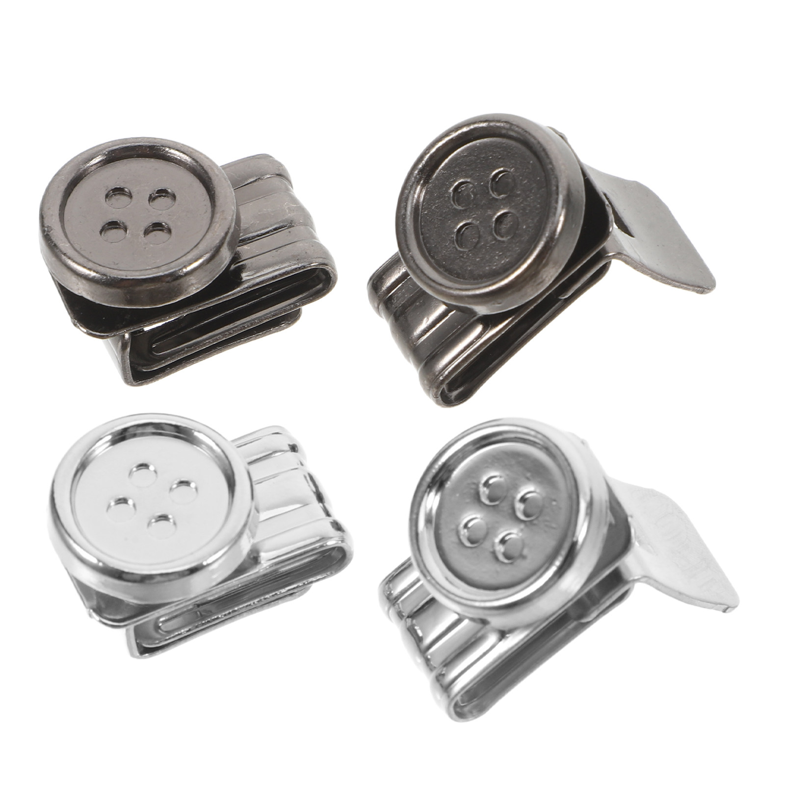 4Pcs Metal Suspenders Buttons  - đánh giá và giá Suspender Clip Formal