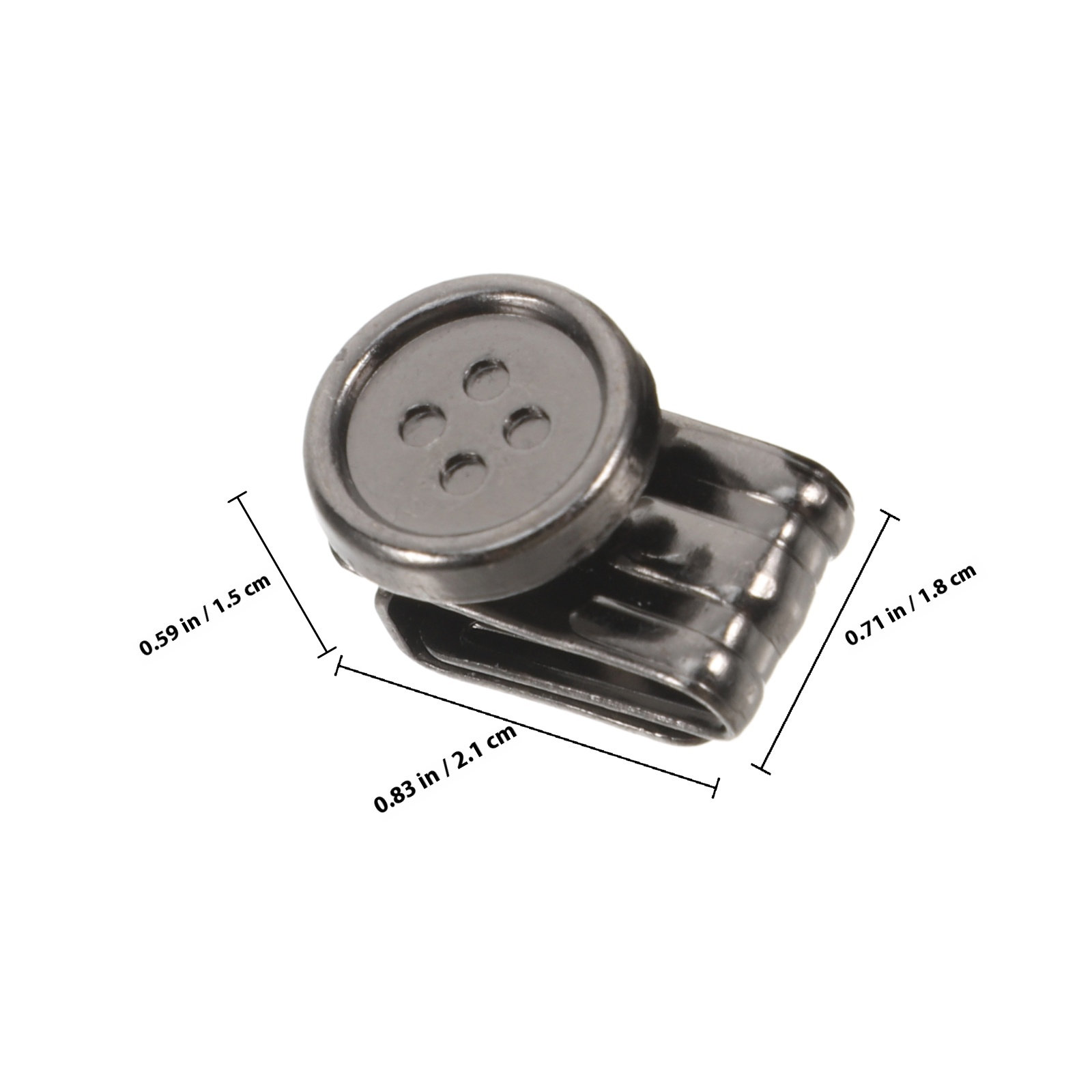 4Pcs Metal Suspenders Buttons  - đánh giá và giá Suspender Clip Formal