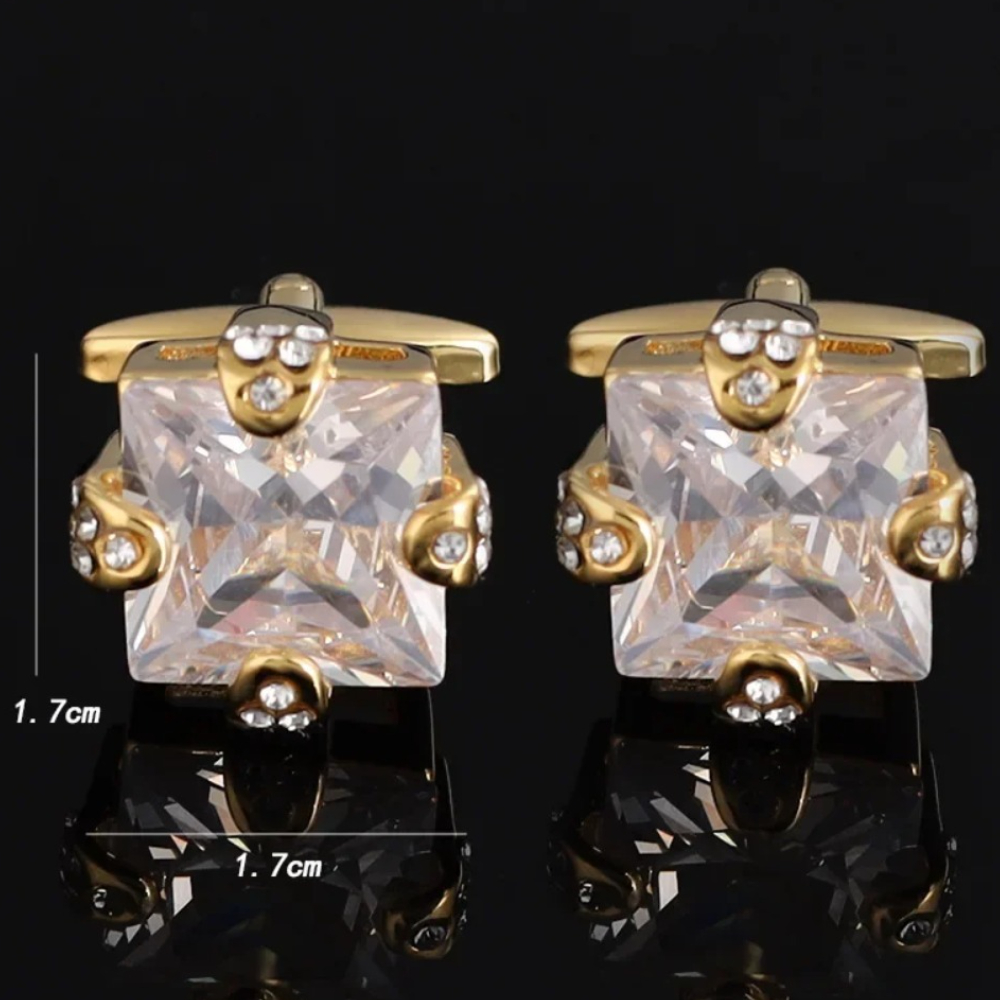 New Men's Luxury Rhinestone Cu - đánh giá và giá Men'S Formal Wear Jewelry