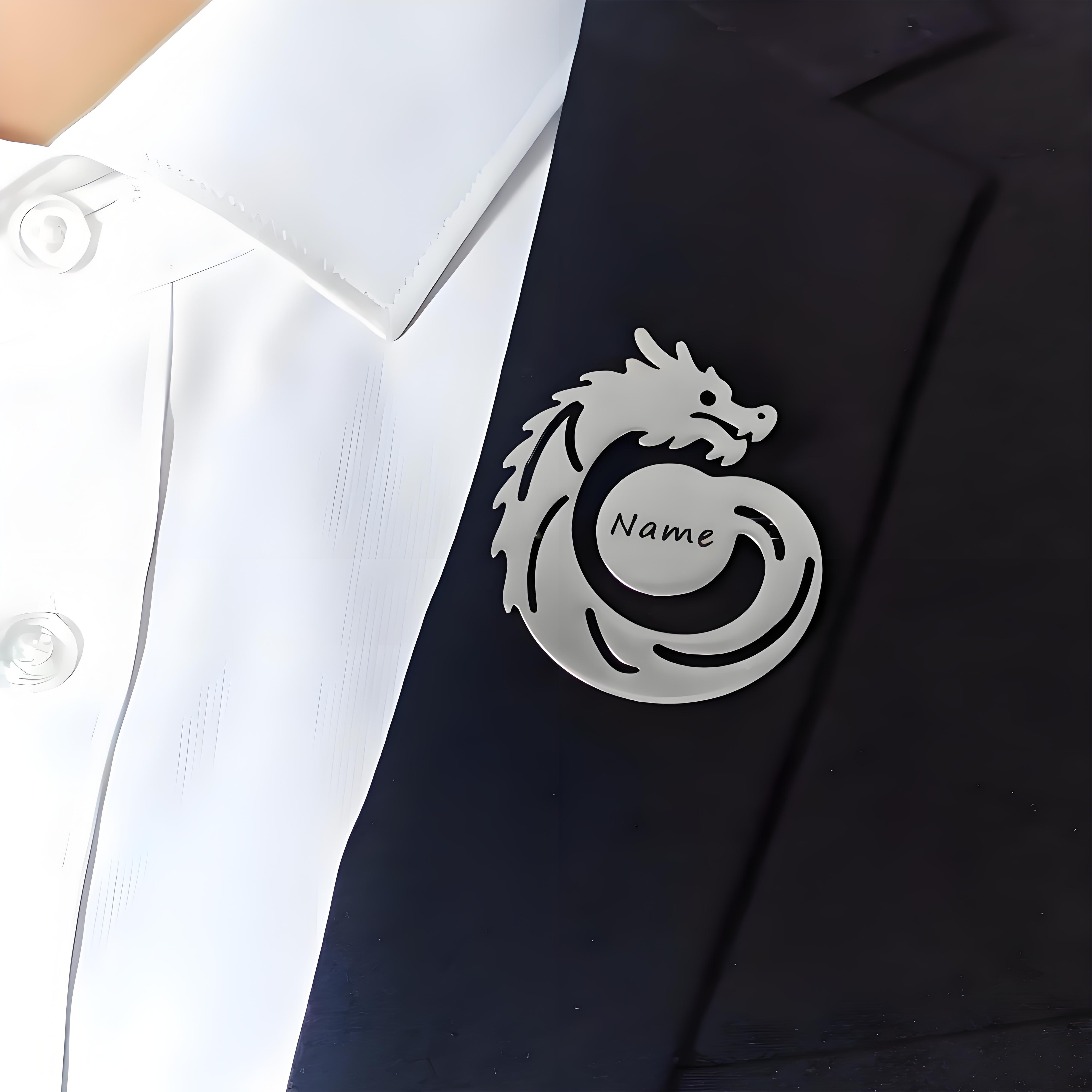 Custom Name Dragon Brooch, Per - đánh giá và giá Men'S Formal Wear Jewelry