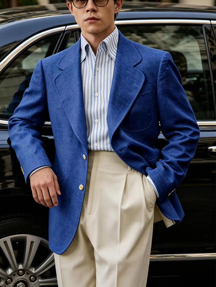 Only Linen Men's Blazer 1PCS B - đánh giá và giá Men Linen Formal Wear