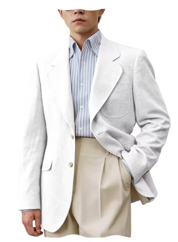 Only Linen Men's Blazer 1PCS B - đánh giá và giá Men Linen Formal Wear