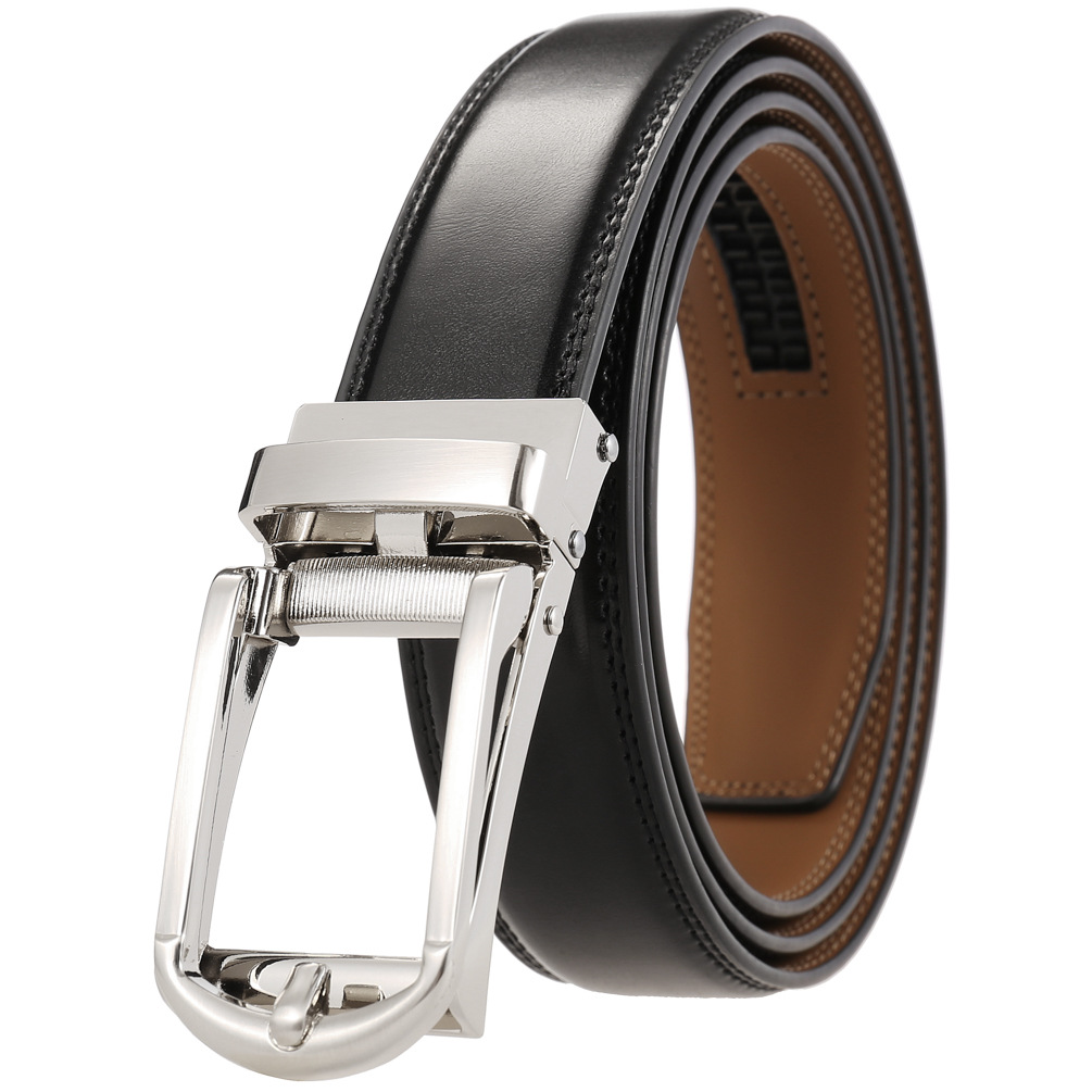 3-3.1cm Width Cowskin Leather  - đánh giá và giá Formal Belt Leather Thin
