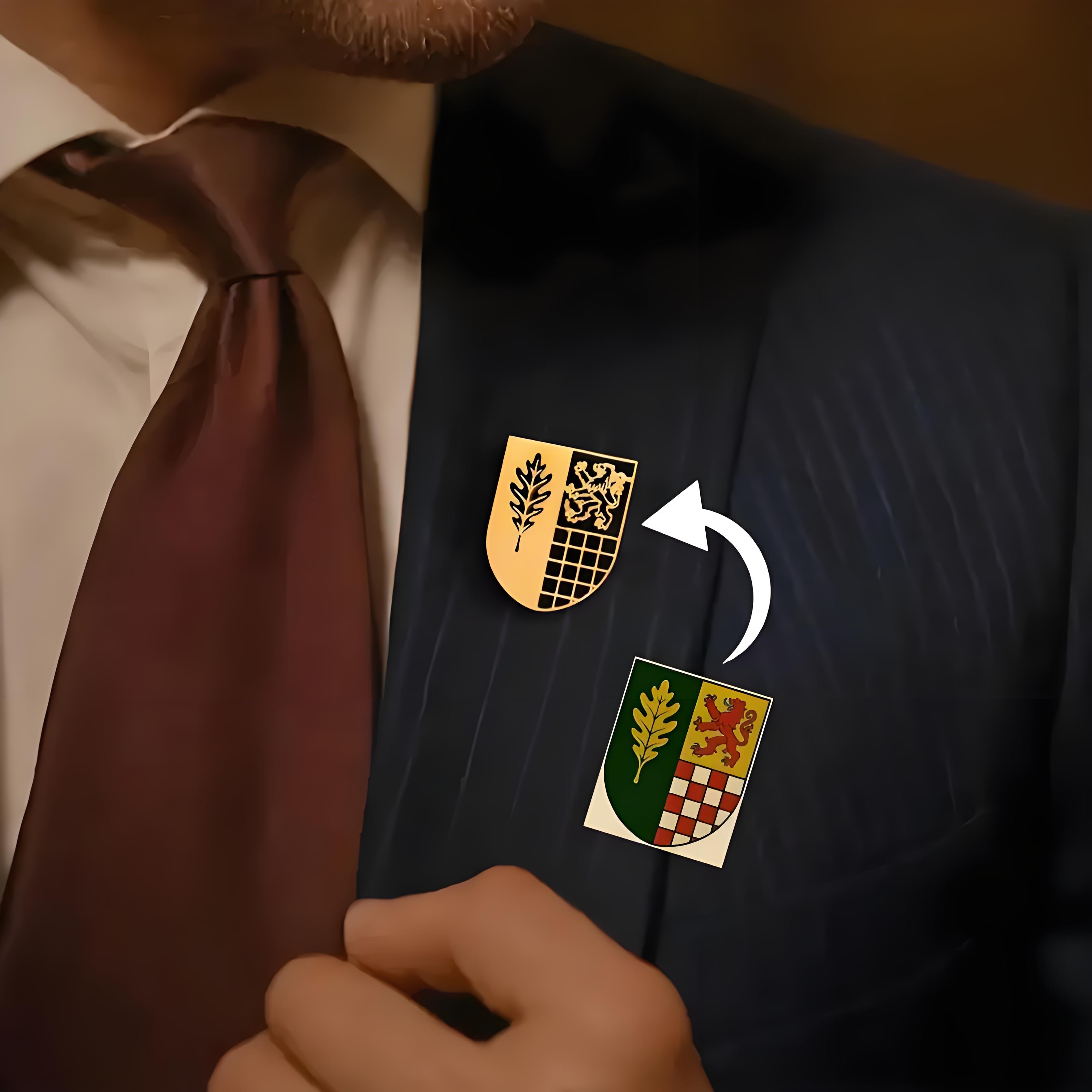 High - End Custom Logo Brooch  - đánh giá và giá Men'S Formal Wear Jewelry
