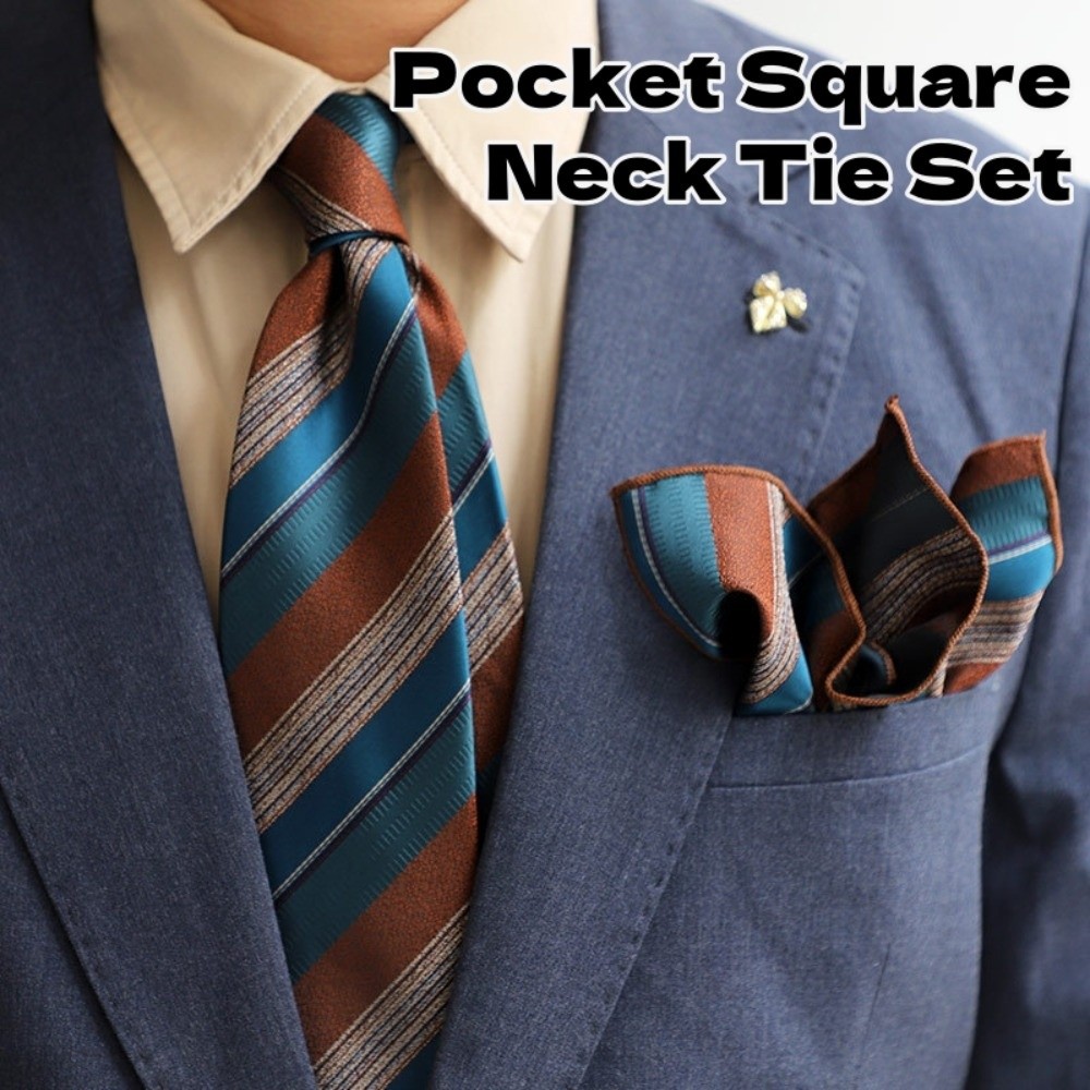2-Piece Set Elegant Look 8cm N - đánh giá và giá Men Formal Wear Look