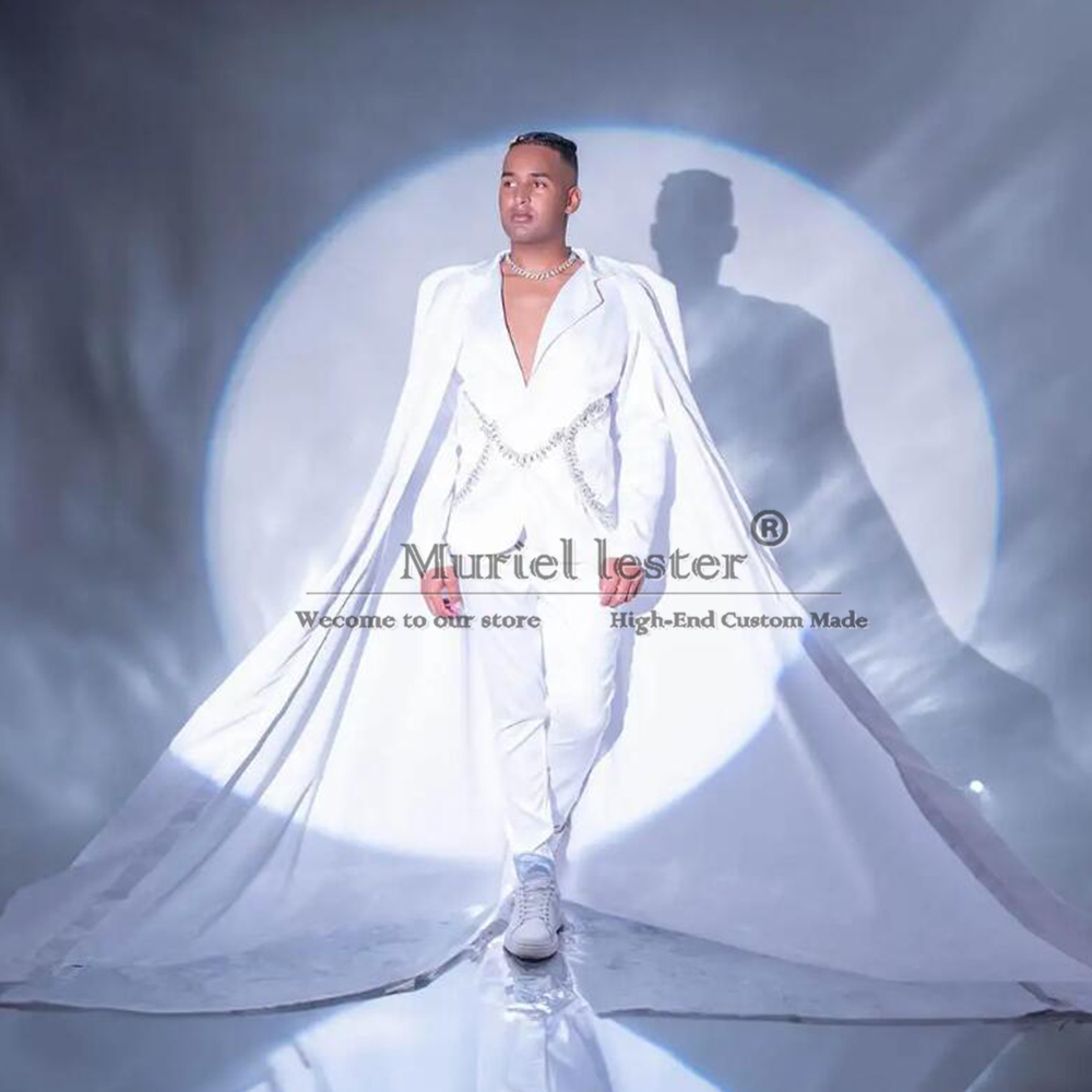 White Groom Wear Wedding Suits - đánh giá và giá Men'S Formal Wear Jewelry