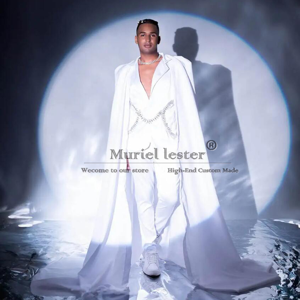 White Groom Wear Wedding Suits - đánh giá và giá Men'S Formal Wear Jewelry