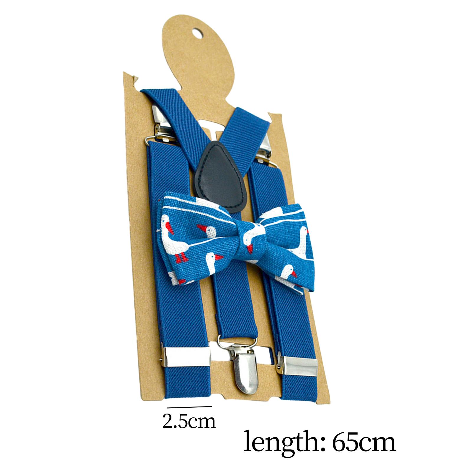 Kids Suspenders Bow Tie Set wi - đánh giá và giá Suspender Clip Formal